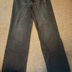 Maurices Edgley Black Straight Leg Jeans